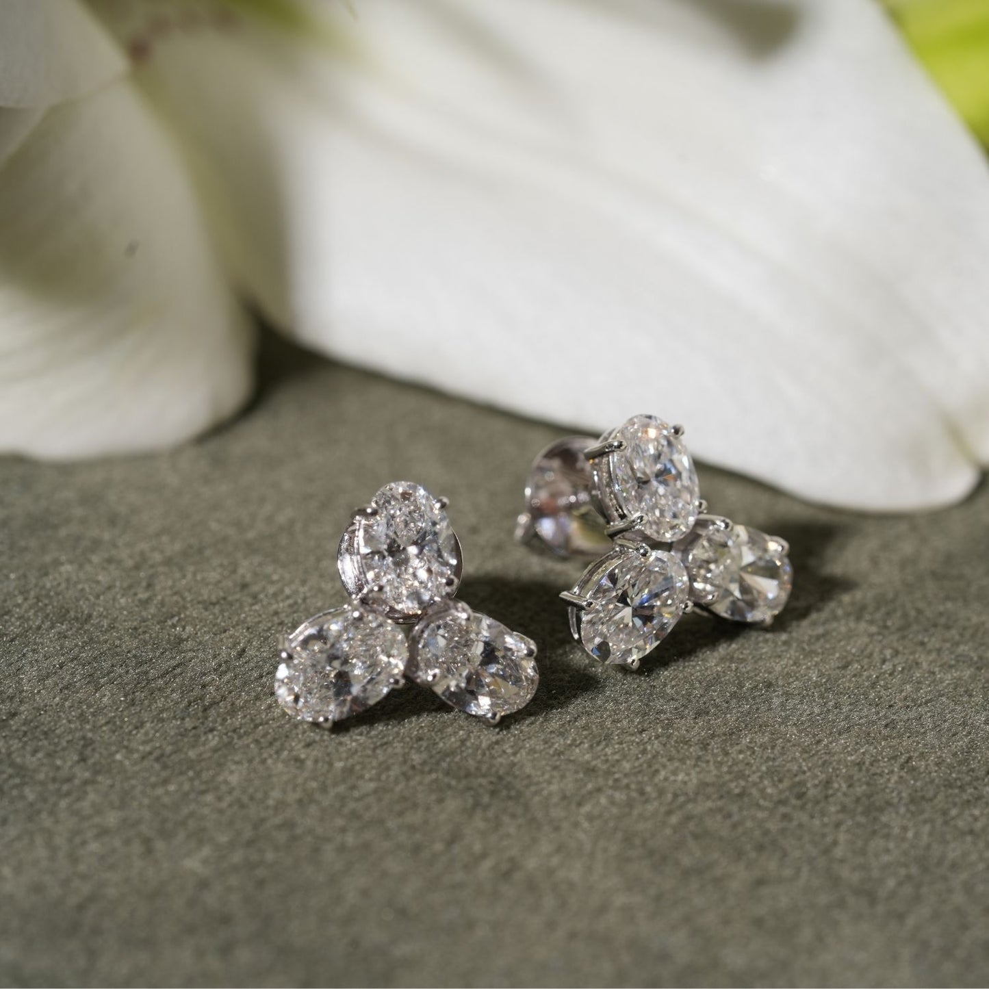 Oval Trio Earrings