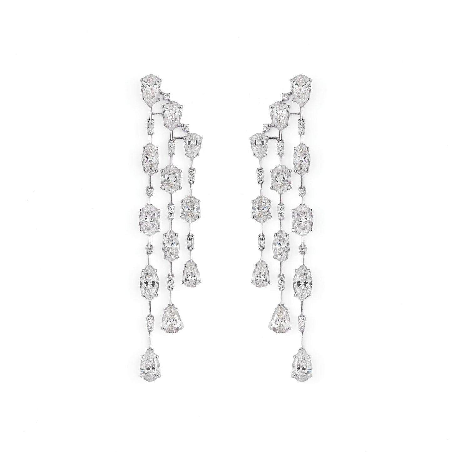 Oval and Pear Shaped Danglers