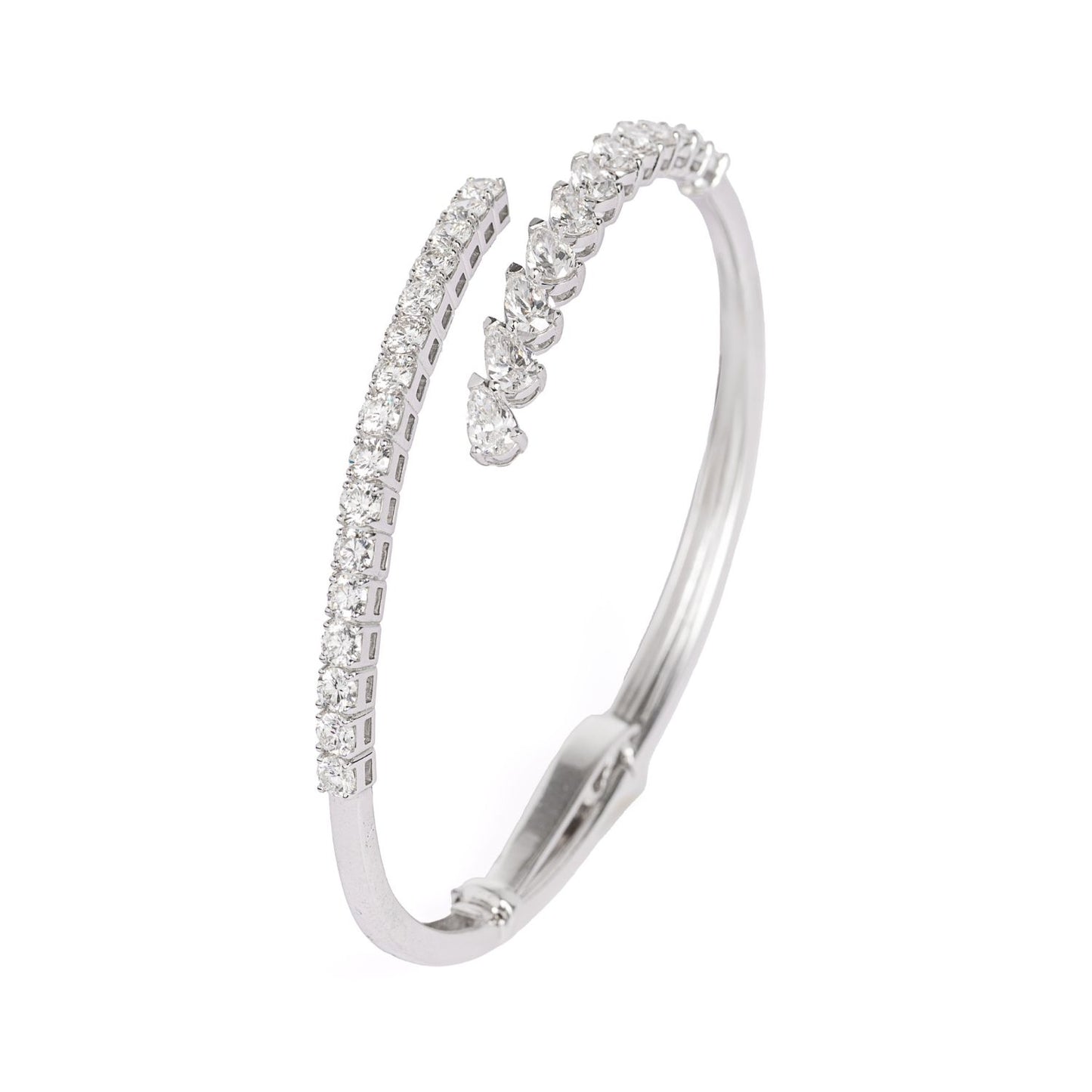 Amara Pear and Round Cut Bracelet