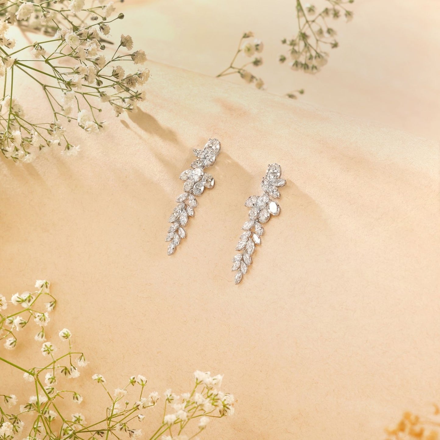 Fancy Shaped Dangler Earrings