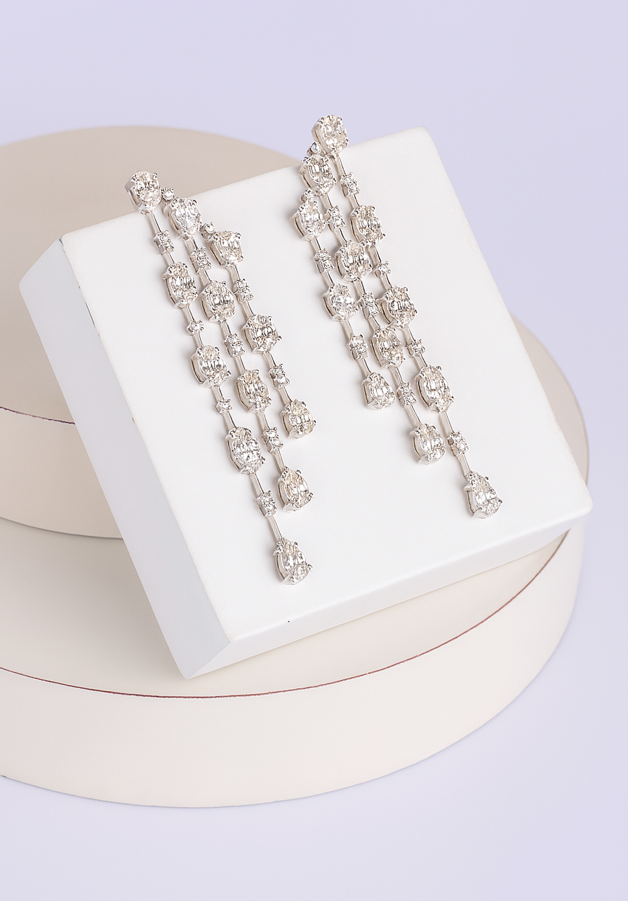 Oval and Pear Shaped Danglers