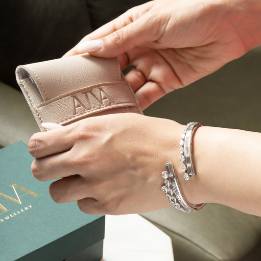 Riviera Pear and Baguette Bracelet