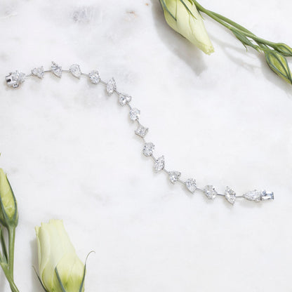 Zina Tennis Bracelet