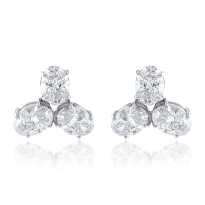 Oval Trio Earrings