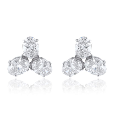 Oval Trio Earrings