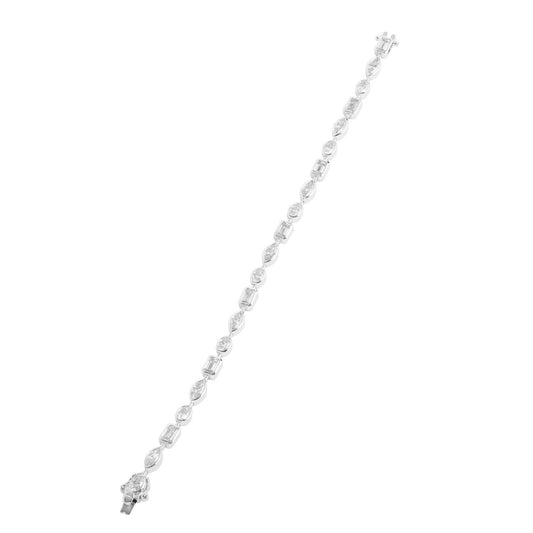 Fancy Shape Tennis Bracelet