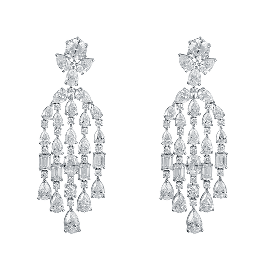 Dazzling Cascade Earrings