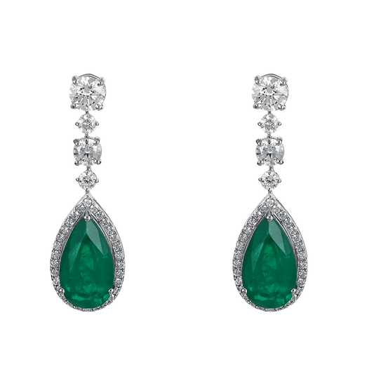 Emerald Glow Earrings