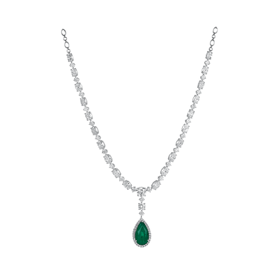 Emerald Glow Necklace