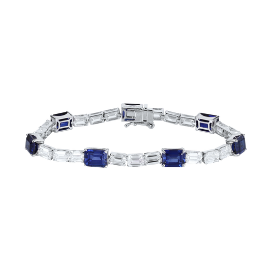 Midnight Glow Tennis Bracelet