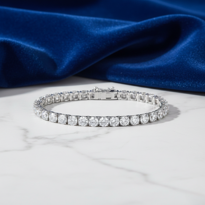 Round Tennis Bracelet