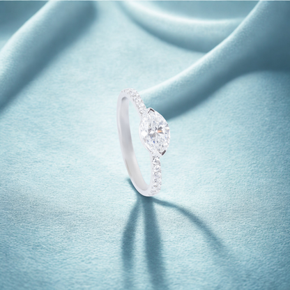 Marquise Solitaire Ring