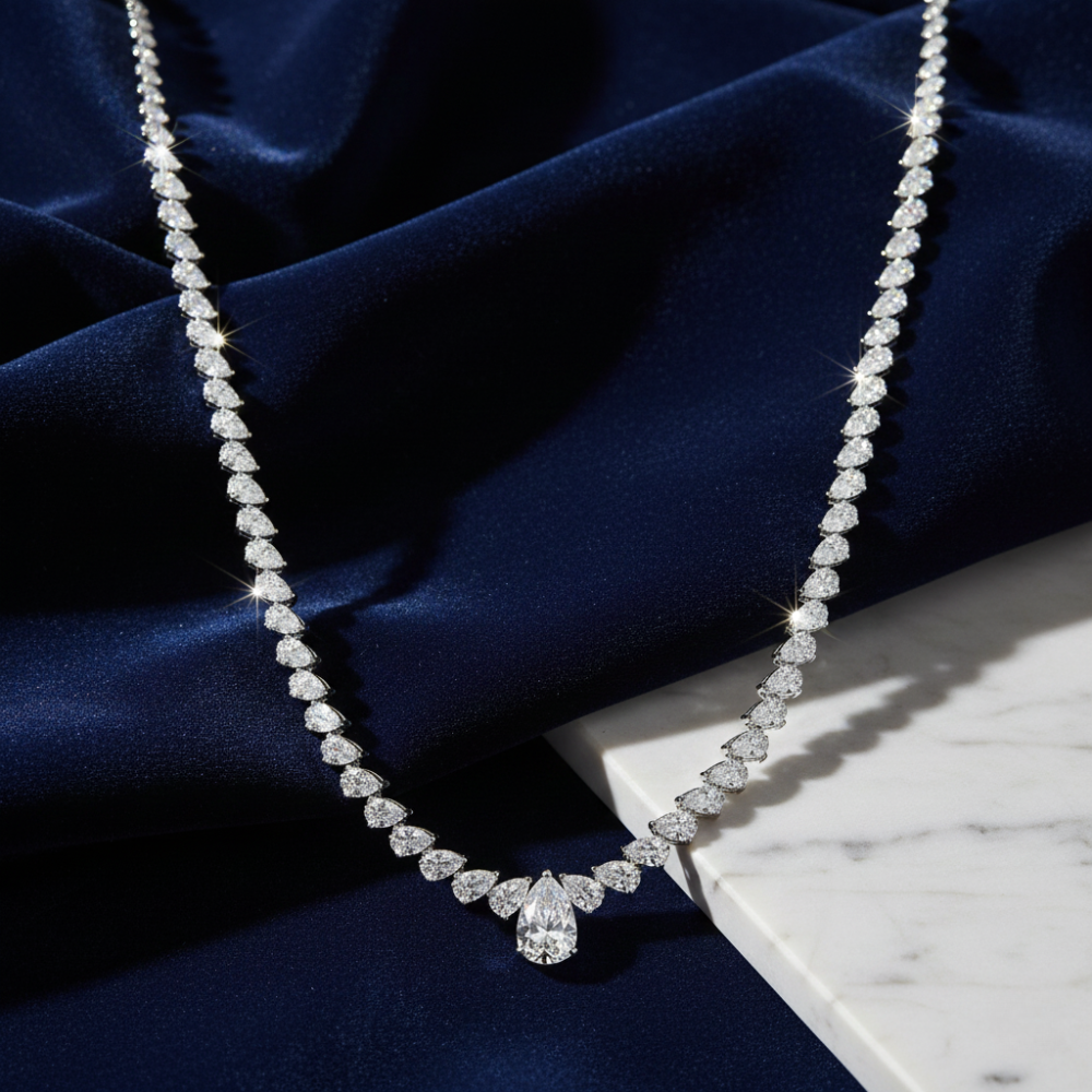 Pear String Neck Piece