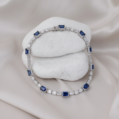 Midnight Glow Tennis Bracelet