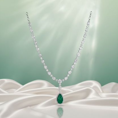 Emerald Glow Necklace