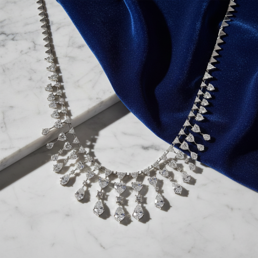 Heart Drop Neck Piece